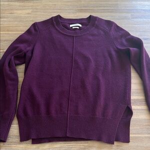 Isabel Marant Deep Purple Crew Neck Sweater
